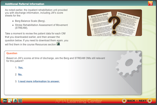 APTA Neurology Outcome Measures